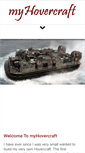 Mobile Screenshot of myhovercraft.co.uk